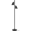 Image de it's about RoMi Vloerlamp Bremen - Zwart - 45x25x162cm - 2L - Modern - Staande lampen voor Woonkamer - Slaapkamer