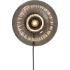 Image de it's about RoMi Wandlamp Brussels - Antraciet - Ø27cm - Binnen Modern,Luxe