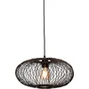 Image de GOOD&MOJO Hanglamp Cango - Bamboe Zwart - Ø40cm - - Hanglampen Eetkamer, Slaapkamer, Woonkamer