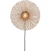 Image de GOOD&MOJO Wandlamp Cango - Bamboe - Ø40cm - Binnen