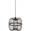 Image de GOOD&MOJO Hanglamp Hokkaido - Bamboe Zwart - Ø25cm - - Hanglampen Eetkamer, Slaapkamer, Woonkamer