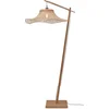 Image de GOOD&MOJO Vloerlamp Ibiza - Bamboe - 83x65x176cm - Bohemian - Staande lampen voor Woonkamer - Slaapkamer