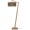 Image de GOOD&MOJO Vloerlamp Java - Bamboe/Zwart - 75x50x176cm - - Staande lampen voor Woonkamer - Slaapkamer