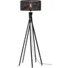 Image de GOOD&MOJO Vloerlamp Java - Bamboe Zwart - Ø50x146cm - - Staande lampen voor Woonkamer - Slaapkamer