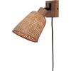 Image de GOOD&MOJO Wandlamp Java - Bamboe - Ø15cm - Binnen Modern