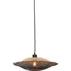 Image de GOOD&MOJO Hanglamp Kalimantan - Bamboe/Zwart - Ø44cm - Modern - Hanglampen Eetkamer, Slaapkamer, Woonkamer