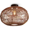 Image de GOOD&MOJO Plafonniere Madeira - Rotan - Ø48cm - Modern