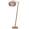 Image de GOOD&MOJO Vloerlamp Madeira - Bamboe/Rotan - 74x48x176cm - Modern - Staande lampen voor Woonkamer - Slaapkamer