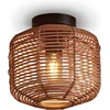 Image de GOOD&MOJO Plafonniere Tanami - Rotan - Ø25cm - Modern