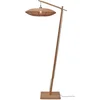 Image de GOOD&MOJO Vloerlamp Tanami - Bamboe/Rotan - 78x55x176cm - Modern - Staande lampen voor Woonkamer - Slaapkamer
