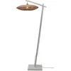 Image de GOOD&MOJO Vloerlamp Tanami - Bamboe Wit/Rotan - 78x55x176cm - Modern - Staande lampen voor Woonkamer - Slaapkamer