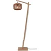 Image de GOOD&MOJO Vloerlamp Tanami - Bamboe/Rotan - 55x30x150cm - Modern - Staande lampen voor Woonkamer - Slaapkamer