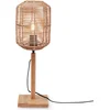Image de GOOD&MOJO Tafellamp Tanami - Bamboe/Rotan - Ø18cm - Modern