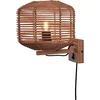 Image de GOOD&MOJO Wandlamp Tanami - Rotan - Ø25cm - Binnen Modern