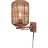 Image de GOOD&MOJO Wandlamp Tanami - Rotan - Ø18cm - Binnen Modern