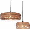 Image de GOOD&MOJO Hanglamp Ubud - Bamboe - Ø60+Ø40cm - Modern - Hanglampen Eetkamer, Slaapkamer, Woonkamer