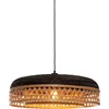 Image de GOOD&MOJO Hanglamp Ubud - Zwart/Bamboe - Ø60cm - Modern - Hanglampen Eetkamer, Slaapkamer, Woonkamer