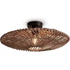 Image de GOOD&MOJO Plafonniere Zanzibar - Rotan - Ø55cm - Modern