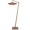 Image de GOOD&MOJO Vloerlamp Zanzibar - Bamboe/Rotan - 73x55x176cm - Modern - Staande lampen voor Woonkamer - Slaapkamer