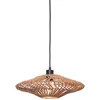 Image de GOOD&MOJO Hanglamp Zanzibar - Rotan - Ø40x12cm - Modern - Hanglampen Eetkamer, Slaapkamer, Woonkamer