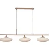 Image de it's about RoMi Hanglamp Sapporo - Wit - 115x29x23cm - Modern - Hanglampen Eetkamer, Slaapkamer, Woonkamer