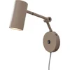 Image de it's about RoMi Wandlamp Montreux - Grijs - 10.5x21.5x18cm - Binnen Modern