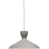 Image de it's about RoMi Hanglamp Hanover - Grijs - 40x40x22cm - Modern - Hanglampen Eetkamer, Slaapkamer, Woonkamer