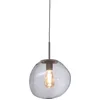 Image de it's about RoMi Hanglamp Helsinki - Grijs - 26x26x37.5cm - Modern - Hanglampen Eetkamer, Slaapkamer, Woonkamer