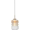 Image de it's about RoMi Hanglamp Verona - Zand - 15x15x30cm - Modern - Hanglampen Eetkamer, Slaapkamer, Woonkamer
