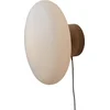 Image de it's about RoMi Wandlamp Sapporo - Wit - Ø28cm - Binnen Modern