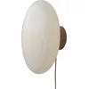 Image de it's about RoMi Wandlamp Sapporo - Wit - Ø34cm - Binnen Modern