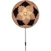 Image de GOOD&MOJO Wandlamp Andros - Naturel/Zwart - Ø45cm - Binnen Scandinavisch