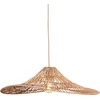Image de GOOD&MOJO Hanglamp Cuzco - Naturel - 65x65x20cm - Scandinavisch - Hanglampen Eetkamer, Slaapkamer, Woonkamer