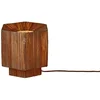 Image de GOOD&MOJO Tafellamp Panama - Donkerbruin - 26x28x26cm - Bohemian