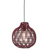 Image de GOOD&MOJO Hanglamp Mendoza - Bordeaux - Ø35cm - Bohemian - Hanglampen Eetkamer, Slaapkamer, Woonkamer