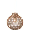 Image de GOOD&MOJO Hanglamp Mendoza - Naturel - Ø35cm - Bohemian - Hanglampen Eetkamer, Slaapkamer, Woonkamer