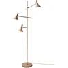 Image de it's about RoMi Vloerlamp Izmir - Bruin - 59x42x171cm - Modern - Staande lampen voor Woonkamer - Slaapkamer