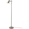 Image de it's about RoMi Vloerlamp Stavanger - Grijs - 37x25x146cm - Modern - Staande lampen voor Woonkamer - Slaapkamer