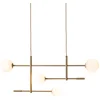 Image de it's about RoMi Hanglamp Copenhagen - Beige - 97x13x215cm - Modern - Hanglampen Eetkamer, Slaapkamer, Woonkamer
