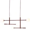 Image de it's about RoMi Hanglamp Copenhagen - Rood - 97x13x215cm - Modern - Hanglampen Eetkamer, Slaapkamer, Woonkamer
