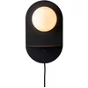 Image de it's about RoMi Wandlamp Tokyo - Zwart - 14x20x34cm - Binnen Modern