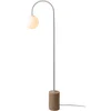 Image de it's about RoMi Vloerlamp Tivoli - Wit - 20x42x163cm - Modern - Staande lampen voor Woonkamer - Slaapkamer