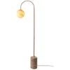 Image de it's about RoMi Vloerlamp Tivoli - Bruin - 20x42x163cm - Modern - Staande lampen voor Woonkamer - Slaapkamer