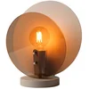Image de it's about RoMi Tafellamp Toledo - Amberbruin - 22x30x32.5cm - Modern