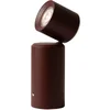 Image de it's about RoMi Tafellamp Milan - Rood - 6.5x6.5x19cm - Modern