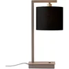 Image de it's about RoMi Tafellamp Boston - Bruin - 17x18x44cm - Modern