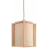 Image de GOOD&MOJO Hanglamp Corsica - Beige - Ø25x220cm - Modern - Hanglampen Eetkamer, Slaapkamer, Woonkamer