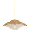 Image de GOOD&MOJO Hanglamp Lumbini - Licht bruin - Ø50x250cm - Modern - Hanglampen Eetkamer, Slaapkamer, Woonkamer