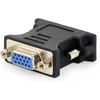 Image de DVI (M) - VGA (F) adapter zwart