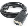 Image de Gembird CC-DP-HDMI-5M video kabel adapter HDMI + 3.5mm VGA (D-Sub) Zwart